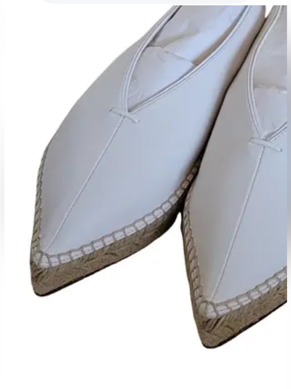 Staud Pointed Toe Espandrille Platform Shoes
